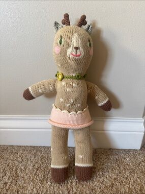 Blabla Hazel the Deer Knit Toy Plush 14 Inch
